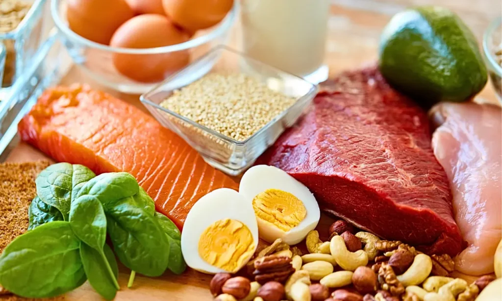 source of lean proteins like egg and fatty fish