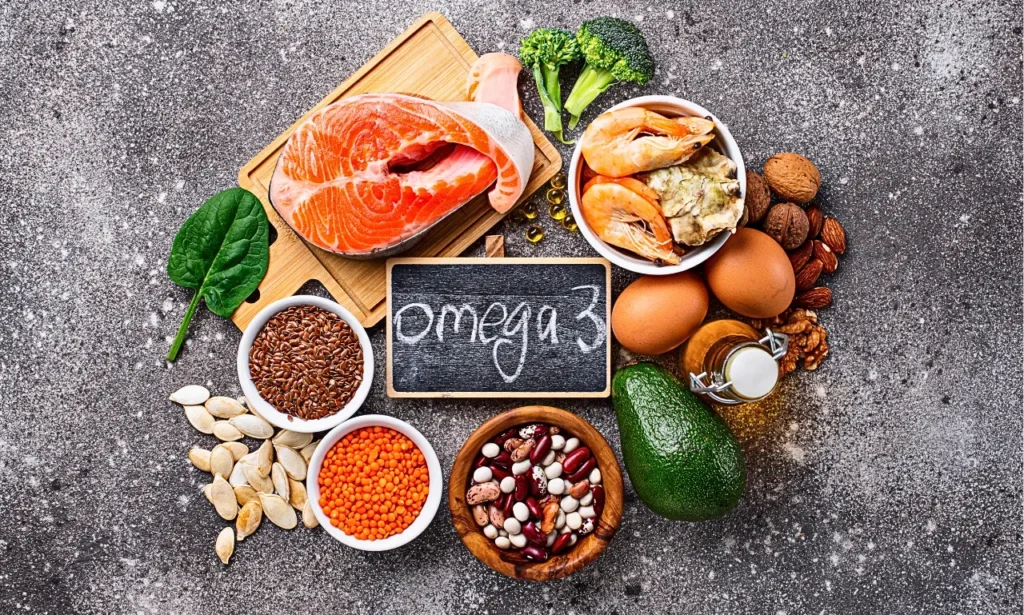 diet benefits for omega-3 fatty acids and lean proteins