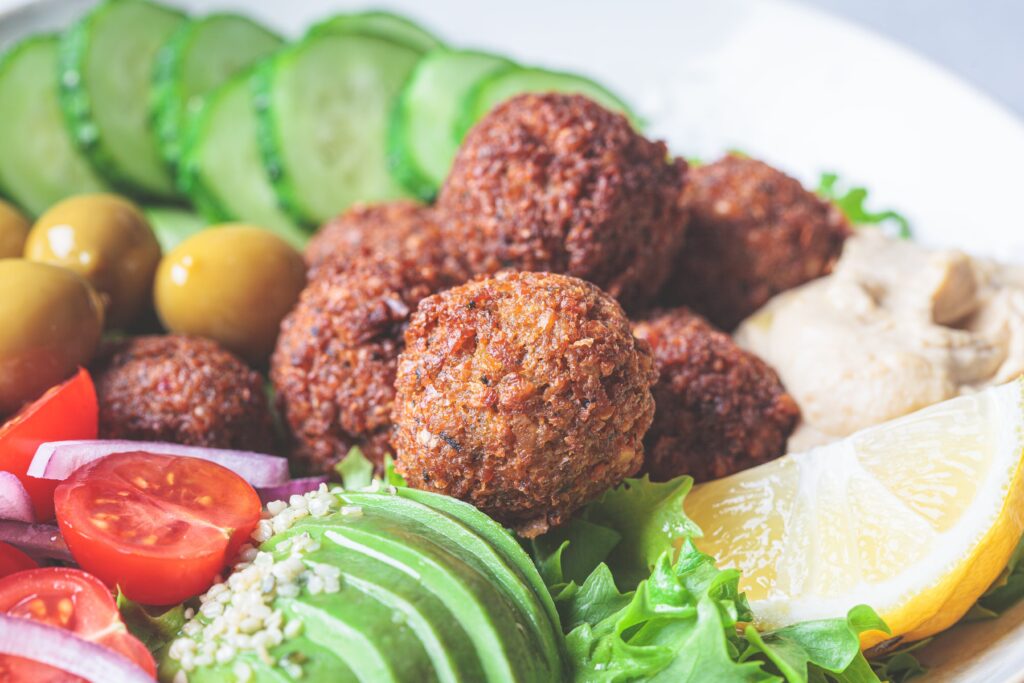 how healthy is falafel