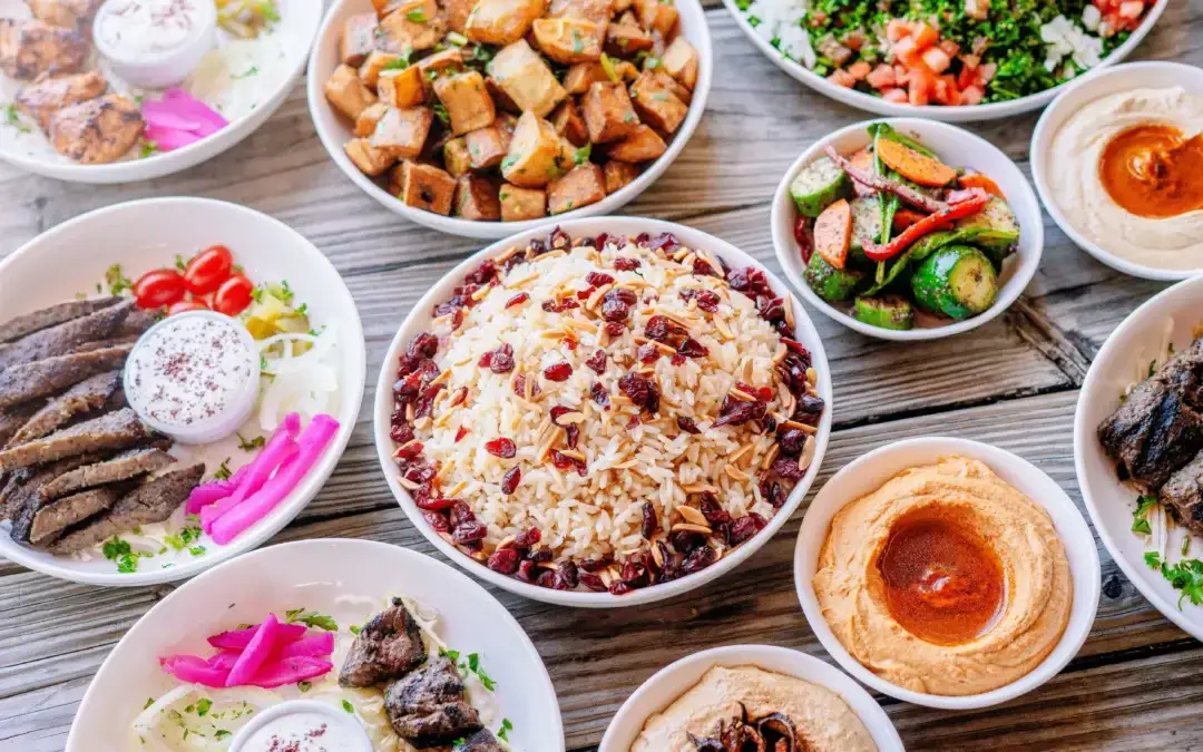 Best mediterranean catering service in Houston