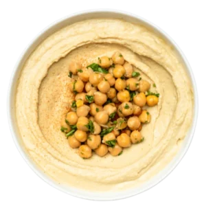 Classic Mediterranean pureed chickpea dip