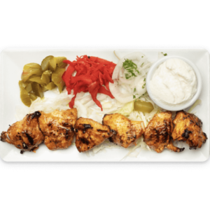 Classic Lebanese chicken kebab