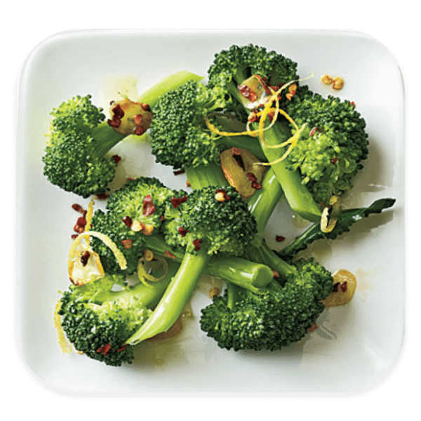 Simple and healthy zesty brocolli side dish.