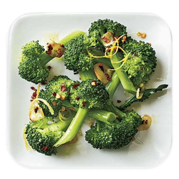 Simple and healthy zesty brocolli side dish.