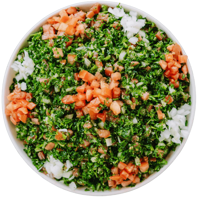 Middle Eastern refreshing and wholesome salad