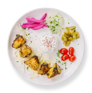 Saffron Chicken Kebab