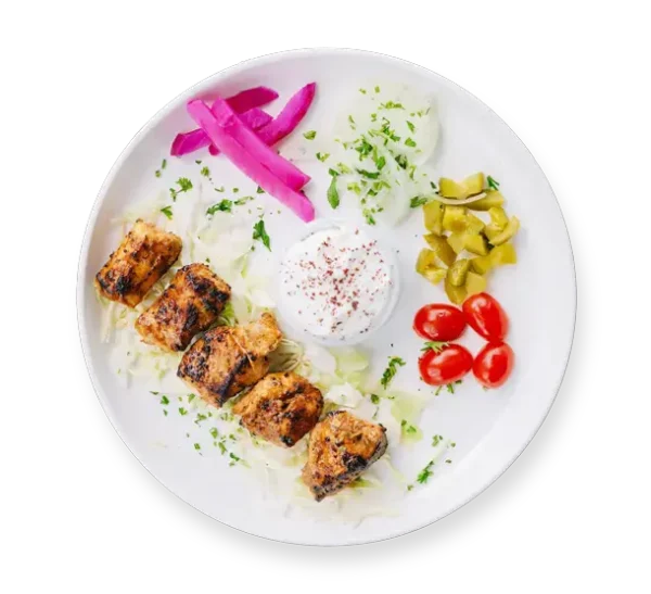 Chipotle chicken kebab - Aladdin Mediterranean Cuisine
