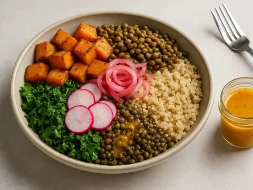 Lentil & Butternut Squash Bowl Recipe | Aladdin Houston